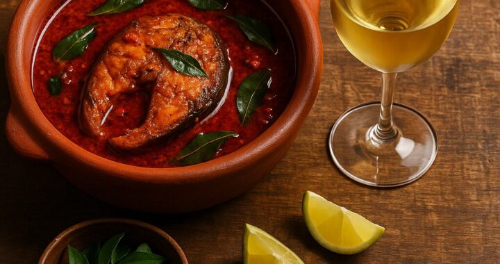 Meen Vevichathu & Wine