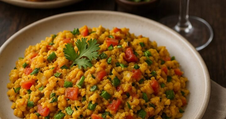 Egg Bhurji & Wine