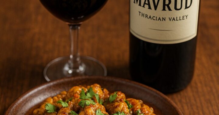 Goat Brain Fry (Bheja Fry) & Wine