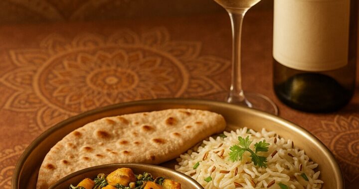 Methi Aloo & Wine