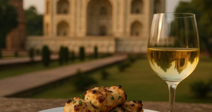 Malai Kabab & Wine