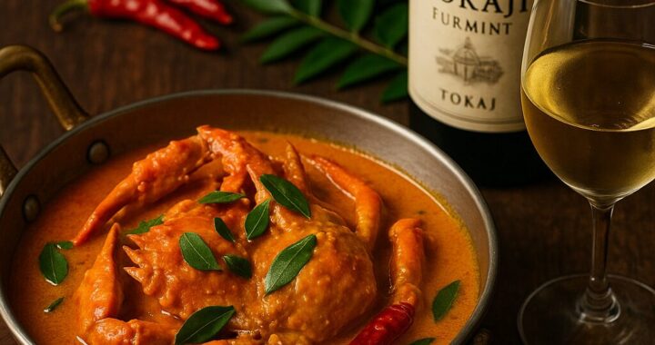 Malabar Crab Curry & Wine