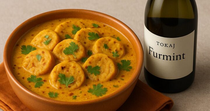 🍛 Gatte ki Sabzi & Wine