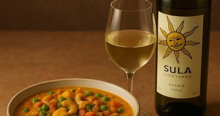🍛 Navratan Curry & Wine